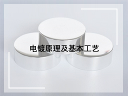 电镀原理及基本工艺