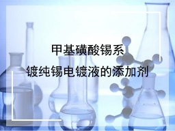 甲基磺酸锡系镀纯锡电镀液的添加剂