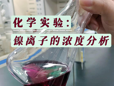 化学实验：镍离子的浓度分析