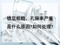 镀层粗糙、孔隙率严重是什么原因?如何处理?