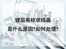 镀层有枝状结晶是什么原因?如何处理?