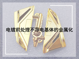 电镀前处理不导电基体的金属化