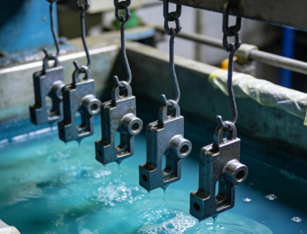 电镀表面处理工艺中的三个过程